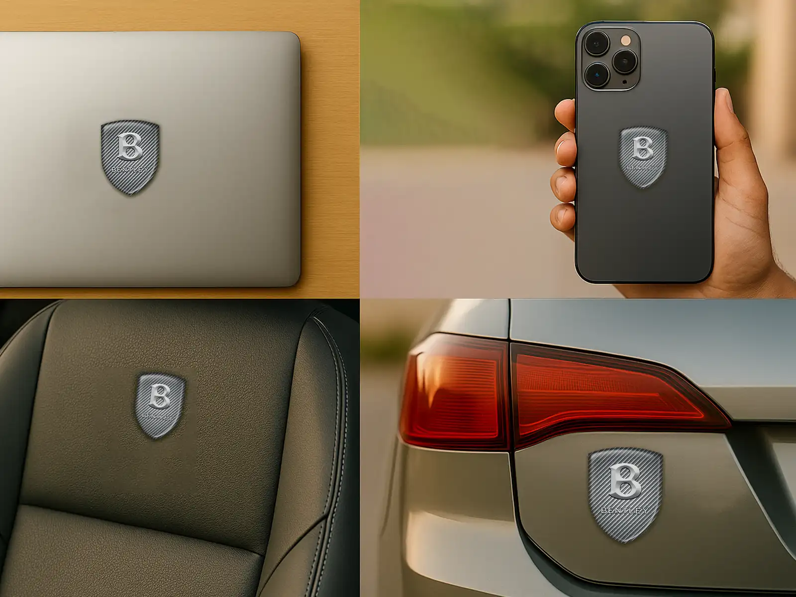 Bentley Pegatinas Auto Personalizadas Máximo Duradero Estilo Pro
